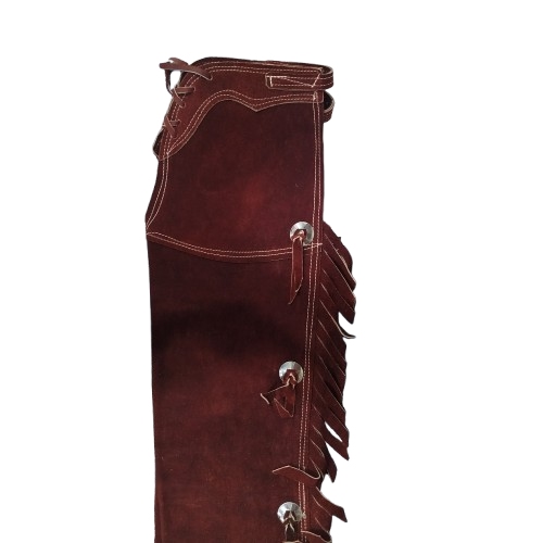 Calça de Couro Camurça Especial Fechada - Imagem 5