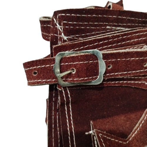 Calça de Couro Camurça Especial Fechada - Imagem 6